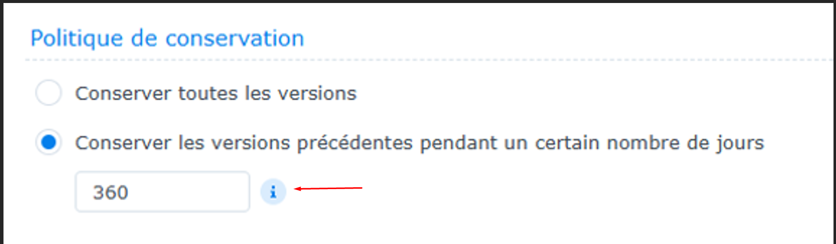 Stratégie de sauvegarde — Planification et rétention